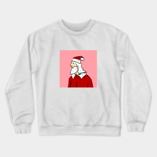 Lovely Santa Claus is here! ( maybe late but its okay ) Crewneck Sweatshirt